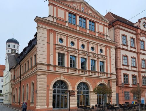 Wiederaufbau des Rathauses in Dillingen